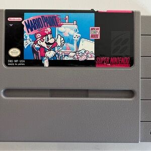 Mario Paint (Super Nintendo SNES, 1992) - GAME ONLY